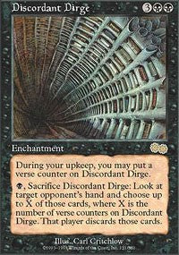 Discordant Dirge [Urza's Saga]