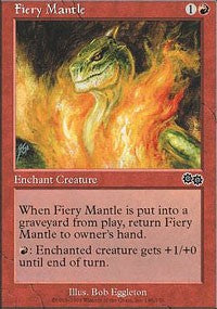 Fiery Mantle [Urza's Saga]