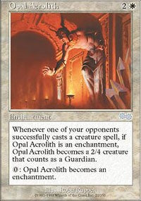 Opal Acrolith [Urza's Saga]