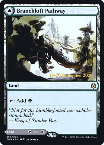 Branchloft Pathway // Boulderloft Pathway  [Zendikar Rising Prerelease Promos]