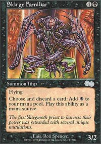 Skirge Familiar [Urza's Saga]