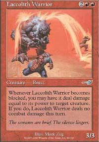 Laccolith Warrior [Nemesis]
