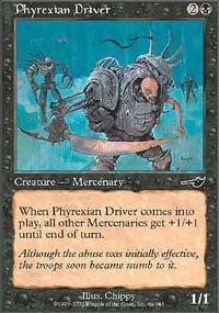 Phyrexian Driver [Nemesis]
