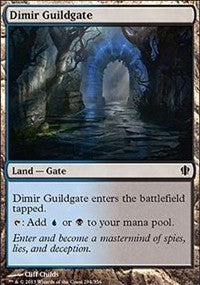 Dimir Guildgate [Commander 2013]