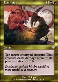 Backlash [Invasion]