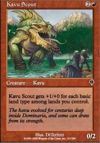 Kavu Scout [Invasion]