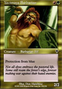 Yavimaya Barbarian [Invasion]