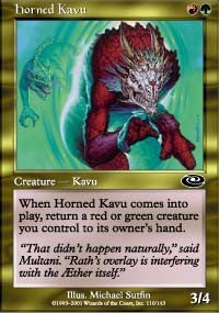 Horned Kavu [Planeshift]