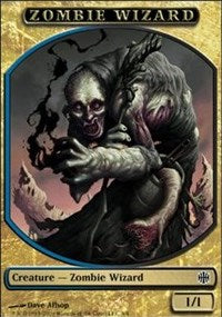 Zombie Wizard [Alara Reborn Tokens]