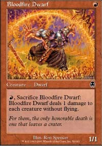 Bloodfire Dwarf [Apocalypse]