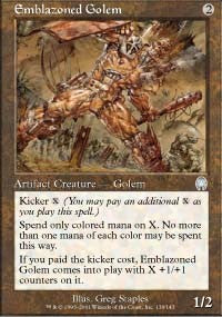 Emblazoned Golem [Apocalypse]