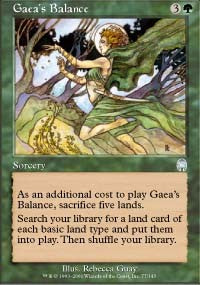 Gaea's Balance [Apocalypse]