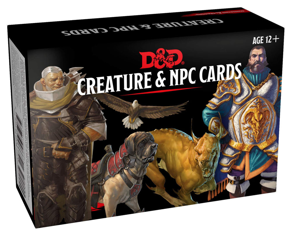 Dungeon & Dragons Spellbook Cards: Creatur & NPC Cards
