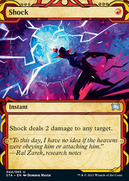 Shock (Etched Foil) [Strixhaven Mystical Archive]