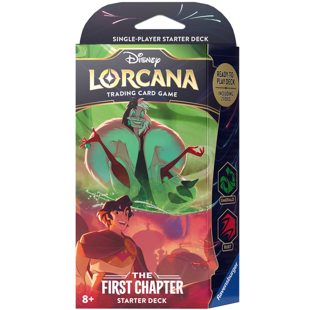 Disney Lorcana: The First Chapter - Starter Deck Display (4 of each starter deck)