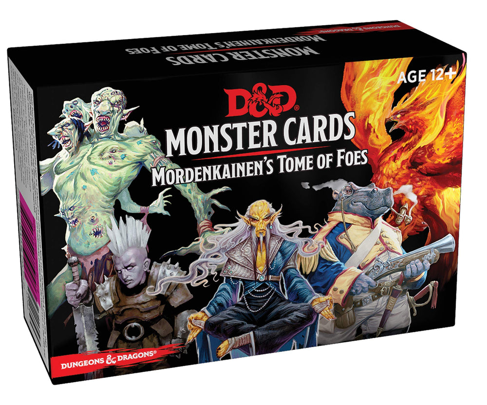 Dungeon & Dragons Monster Cards Mordenkainen's Tome of Foes