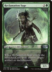 Reclamation Sage [Magic 2015 Promos]