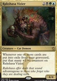 Rakshasa Vizier [Khans of Tarkir]