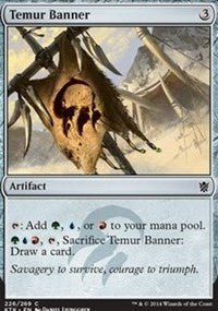 Temur Banner [Khans of Tarkir]