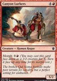 Canyon Lurkers [Khans of Tarkir]