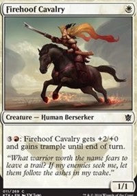 Firehoof Cavalry [Khans of Tarkir]