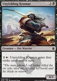 Unyielding Krumar [Khans of Tarkir]