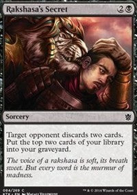 Rakshasa's Secret [Khans of Tarkir]