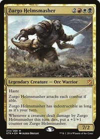 Zurgo Helmsmasher [Khans of Tarkir Promos]