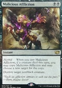 Malicious Affliction [Commander 2014]