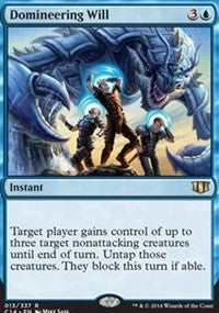 Domineering Will [Commander 2014]