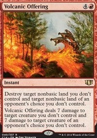 Volcanic Offering [Commander 2014]