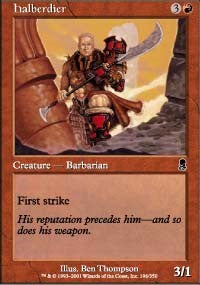 Halberdier [Odyssey]