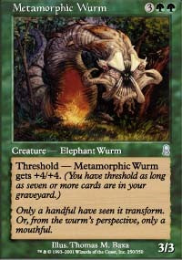 Metamorphic Wurm [Odyssey]