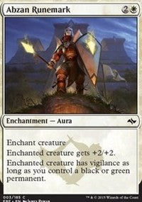 Abzan Runemark [Fate Reforged]