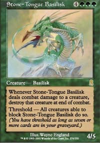Stone-Tongue Basilisk [Odyssey]