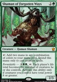 Shaman of Forgotten Ways [Dragons of Tarkir]