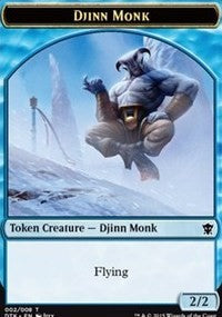 Djinn Monk [Dragons of Tarkir Tokens]