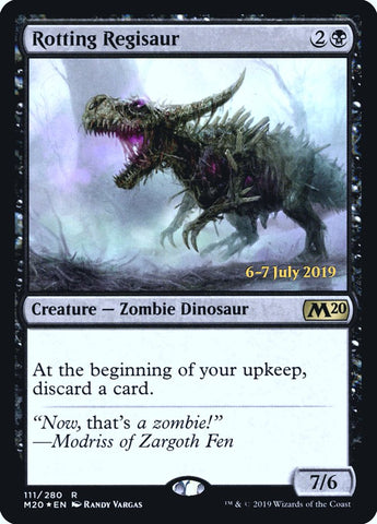 Rotting Regisaur  [Core Set 2020 Prerelease Promos]