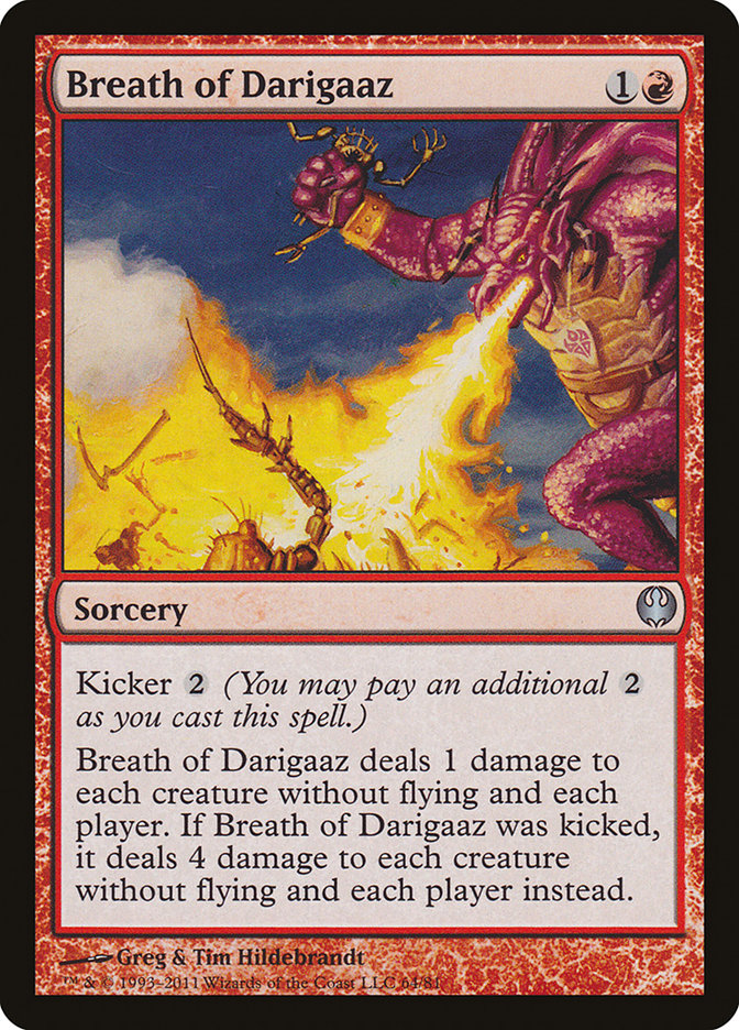 Breath of Darigaaz [Duel Decks: Knights vs. Dragons]