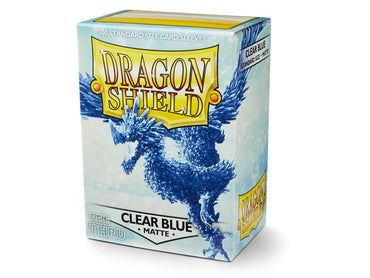 Dragon Shield Matte Sleeve - Clear Blue ‘Celeste’ 100ct
