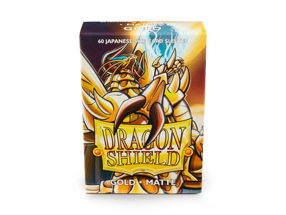 Dragon Shield Matte Sleeve - Gold ‘Pontifex’ 60ct