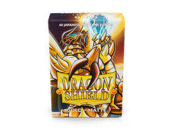 Dragon Shield Matte Sleeve - Gold ‘Pontifex’ 60ct
