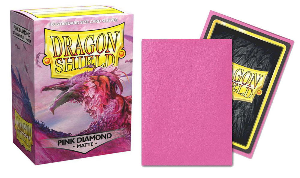 Dragon Shield Matte Pink Diamond Sleeves
