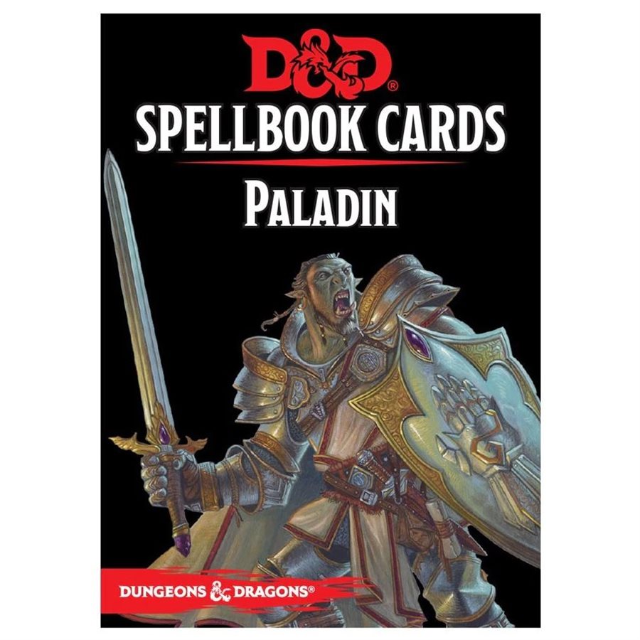 Dungeon & Dragons Spellbook Cards: Paladin