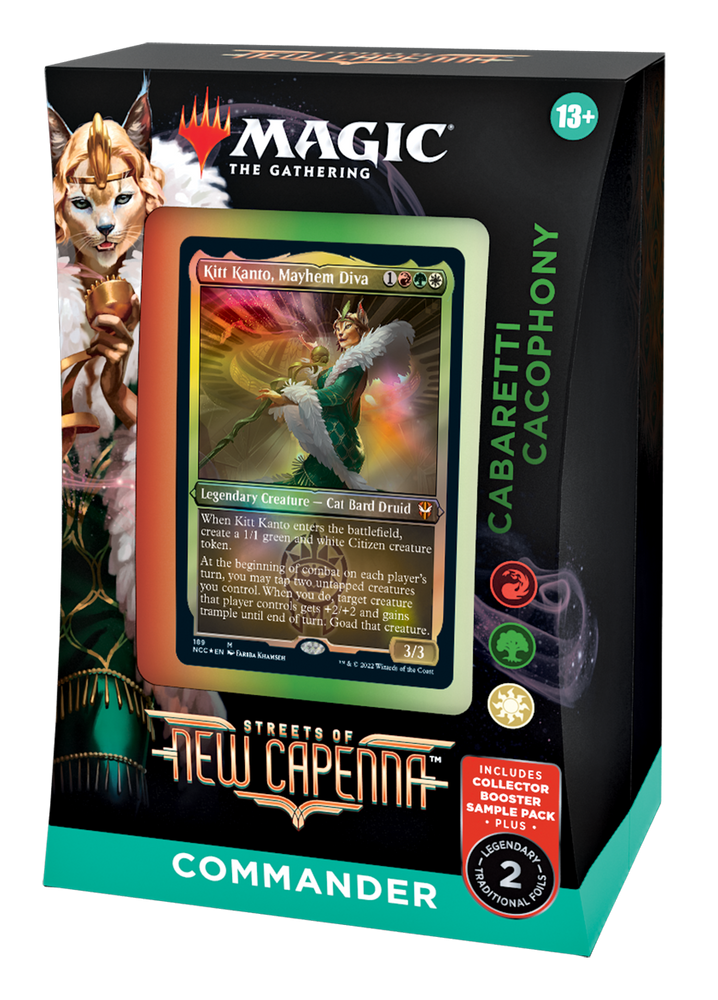 Streets of New Capenna Commander Decks [Releases: April 29th]