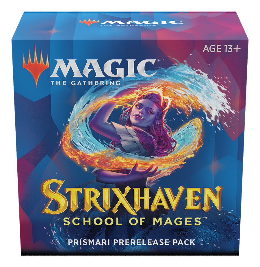 Strixhaven: School of Mages Prerelease Kit - Prismari (+2 Prize Packs) (Pre-Order: Available Apr. 16)