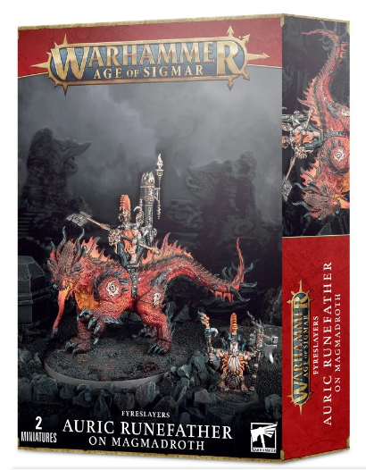 Auric Runefather on Magmadroth