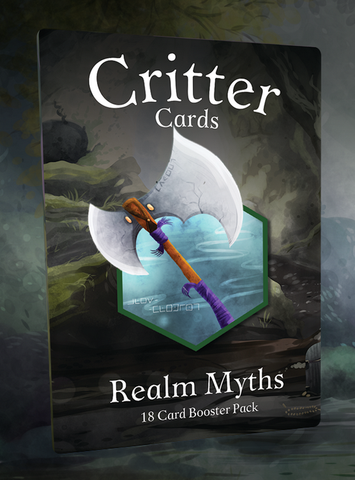 Critter Cards: Realm Myths Booster Pack