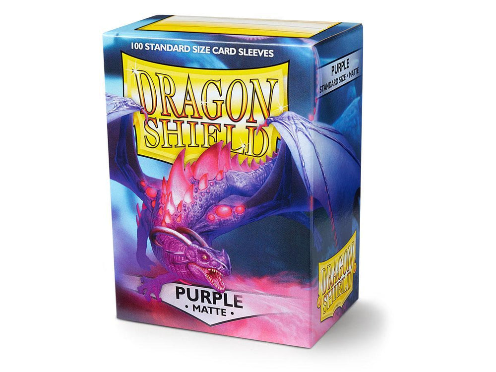 Dragon Shield Matte Sleeve - Purple ‘Miasma’ 100ct