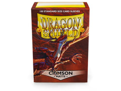 Dragon Shield Matte Sleeve - Crimson ‘Logi’ 100ct